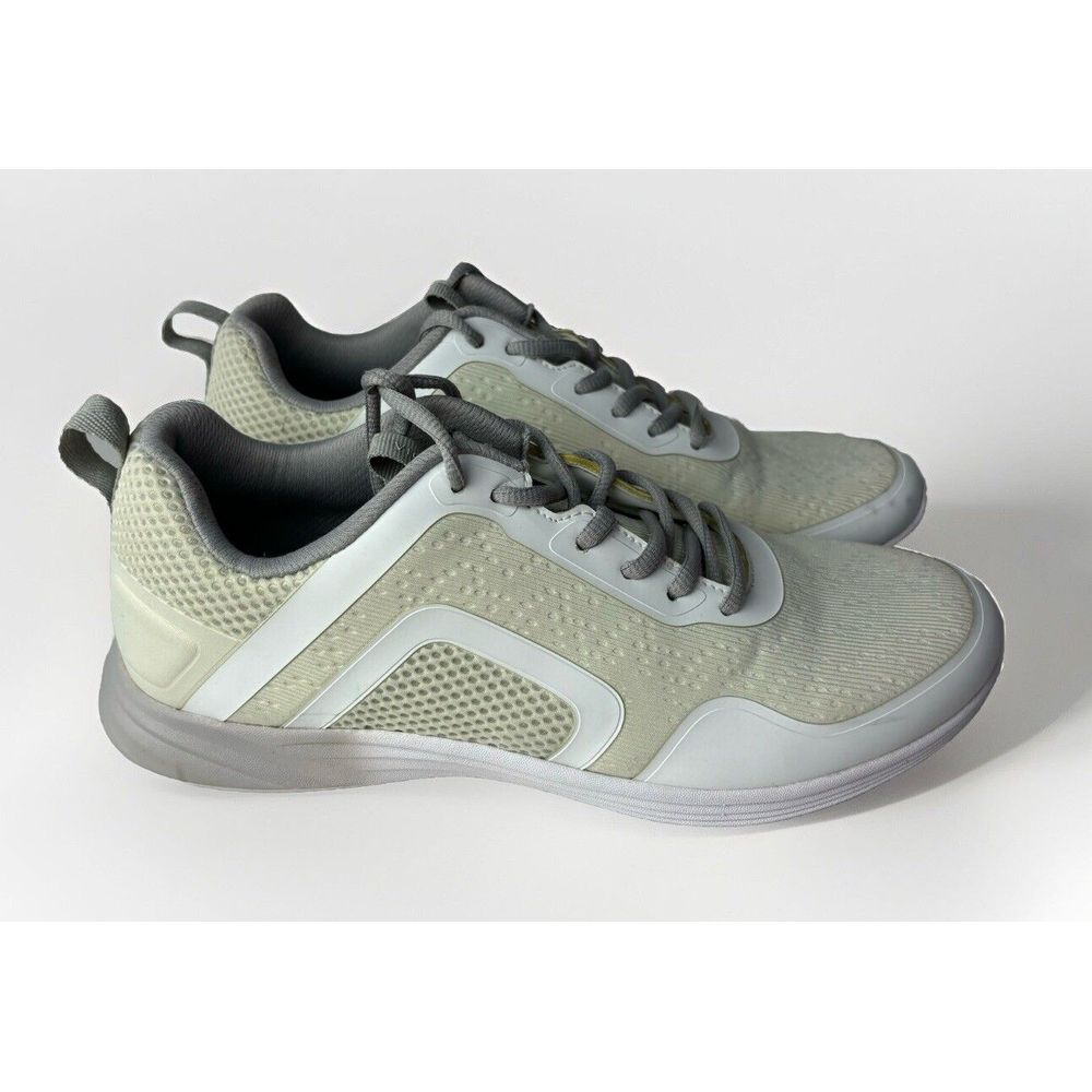 Vionic Jojo Womens 10 Shoes White Gray Athletic Comfort Low Trainer Sneakers